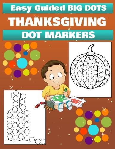 Thanksgiving Dot Marker Activity Book for Kids Ages 3+