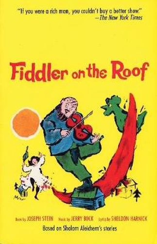 Cover image for Fiddler on the Roof: Based on Sholom Aleichem's Stories