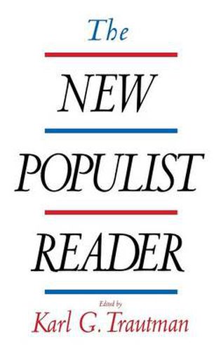 Cover image for The New Populist Reader