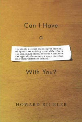 Cover image for Can I Have a Word with You?