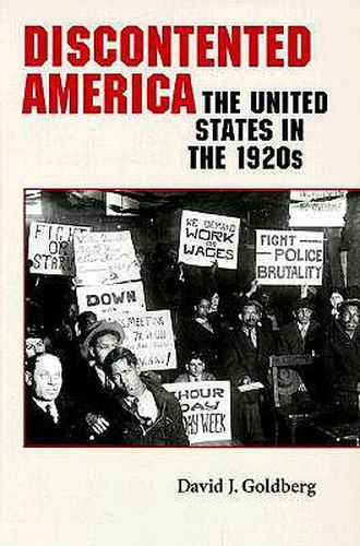 Cover image for Discontented America: The United States in the 1920s