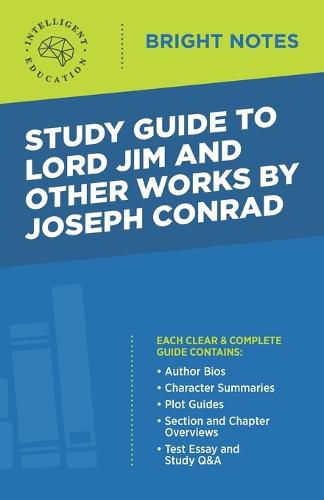 Cover image for Study Guide to Lord Jim and Other Works by Joseph Conrad