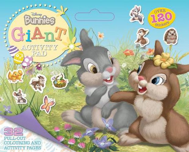 Cover image for Disney Bunnies: Giant Activity Pad