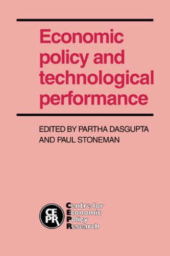 Cover image for Economic Policy and Technological Performance