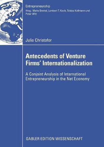 Cover image for Antecedents of Venture Firms' Internationalization