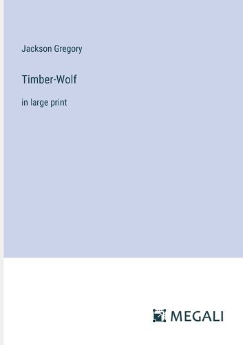 Cover image for Timber-Wolf