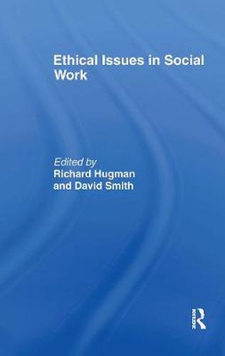 Cover image for Ethical Issues in Social Work