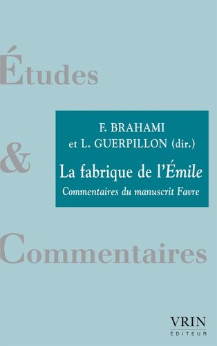 Cover image for La Fabrique de l'Emile