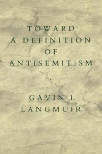 Cover image for Toward a Definition of Antisemitism