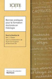 Cover image for Bonnes pratiques pour la formation doctorale en theologie