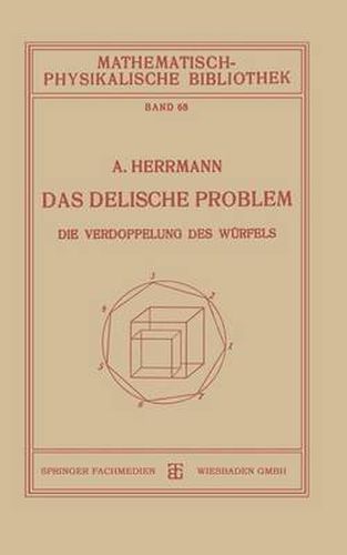 Cover image for Das Delische Problem: Die Verdoppelung Des Wurfels