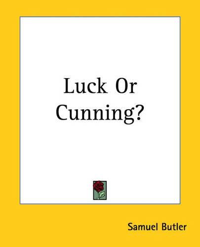 Cover image for Luck Or Cunning?