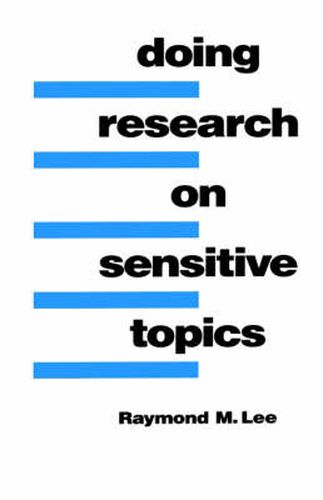 Cover image for Doing Research on Sensitive Topics