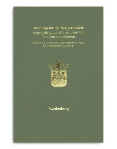 Teaching for the New Jerusalem concerning Life drawn from the Ten Commandments | Doctrina Vitae pro Nova Hierosolyma ex Praeceptis Decalogi 2019