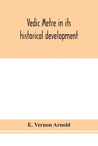 Cover image for Vedic metre in its historical development