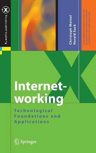 Cover image for Internetworking: Technological Foundations and Applications