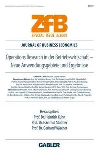 Cover image for Operations Research in Der Betriebswirtschaft: Neue Anwendungsgebiete Und Ergebnisse