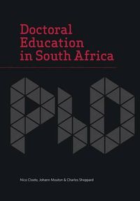 Cover image for Doctoral education in South Africa