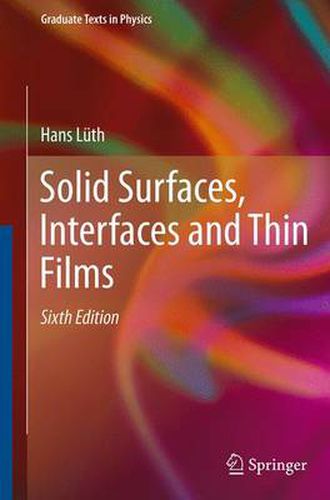 Cover image for Solid Surfaces, Interfaces and Thin Films