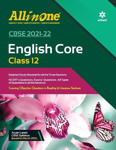 Cover image for Cbse All in One English Core Class 12 for 2022 Exam