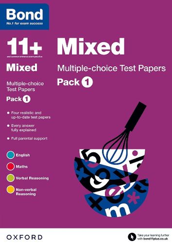 Bond 11+: Mixed: Multiple-choice Test Papers: Pack 1