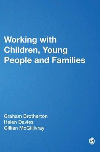 Cover image for Working with Children, Young People and Families