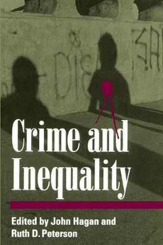 Cover image for Crime and Inequality