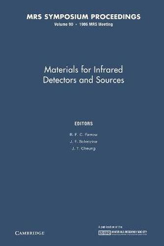 Cover image for Materials for Infrared Detectors and Sources: Volume 90