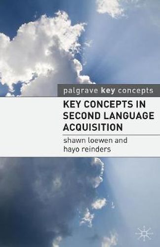 Cover image for Key Concepts in Second Language Acquisition