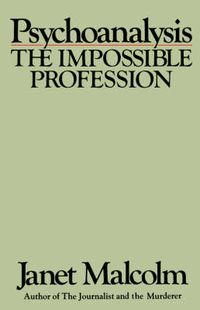 Cover image for Psychoanalysis: The Impossible Profession