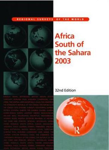 Cover image for Africa South of the Sahara 2003