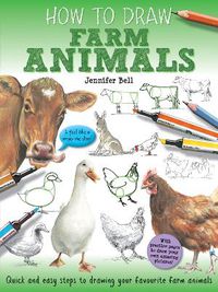Cover image for How To Draw: Farm Animals