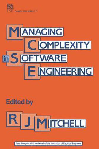 Cover image for Managing Complexity in Software Engineering