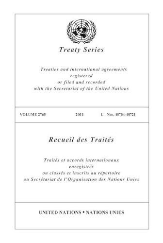 Treaty Series 2765 (English/French Edition)