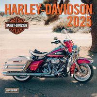 Cover image for Harley-Davidson 12x12 2025