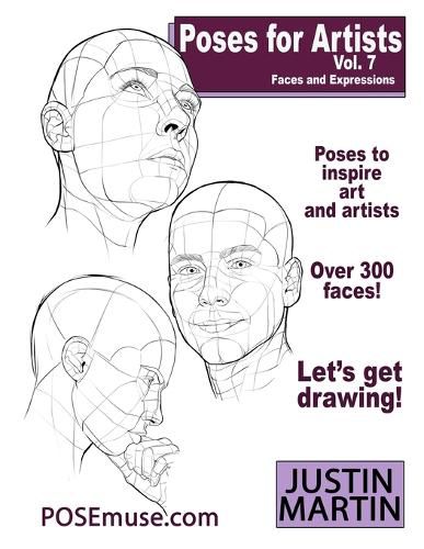 Cover image for Poses for Artists Volume 7 - Faces and Expressions