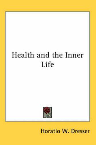 Cover image for Health and the Inner Life