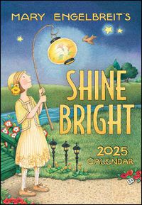 Cover image for Mary Engelbreit's Shine Bright 12-Month 2025 Monthly Pocket Planner Calendar