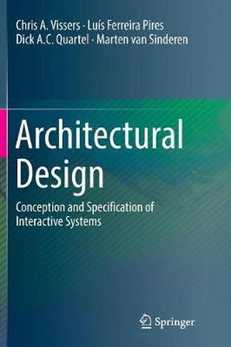 Cover image for Architectural Design: Conception and Specification of Interactive Systems