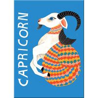 Cover image for Lisa Congdon for Em & Friends Capricorn Zodiac Magnet