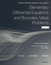 Cover image for Elementary Differential Equations and Boundary Value Problems