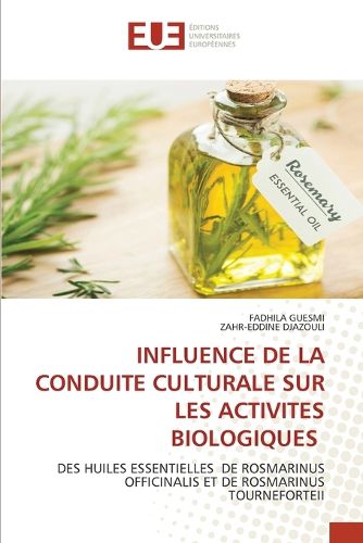 Cover image for Influence de la Conduite Culturale Sur Les Activites Biologiques