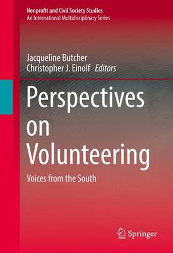 Cover image for Perspectives on Volunteering: Voices from the South