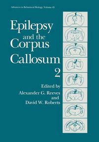 Cover image for Epilepsy and the Corpus Callosum 2