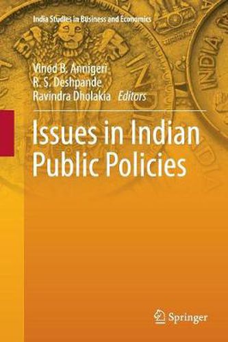 Cover image for Issues in Indian Public Policies