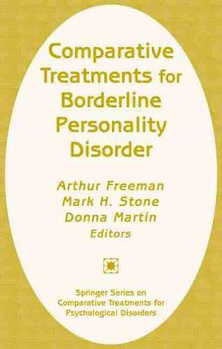 Cover image for Comparative Treatments for Borderline Personality Disorder