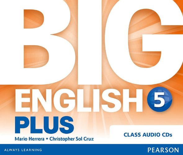 Cover image for Big English Plus American Edition 5 Class CD