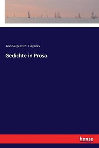 Cover image for Gedichte in Prosa