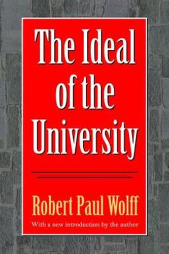 Cover image for The Ideal of the University