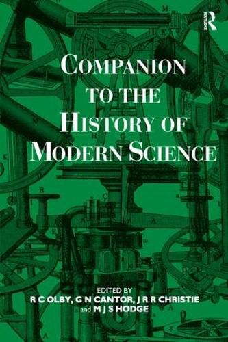 Companion to the History of Modern Science